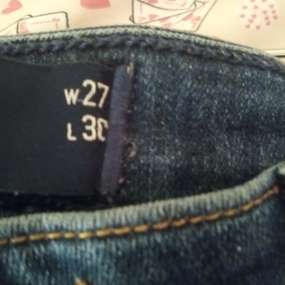 Hollister Dark Blue Flare Jeans - Picture 7 of 8